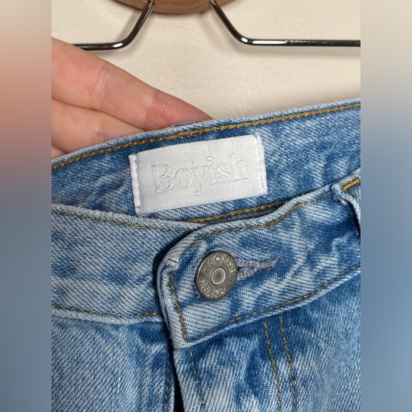 Boyish The Kirby High Waisted Straight Leg Jeans in “Where the Boys Are” - Picture 7 of 11